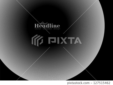 Abstract grey monochrome circle with grunge grainy texture background Abstract grey monochrome circle with grunge grainy texture background 127515462