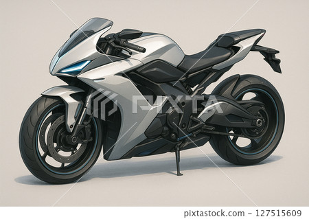 未來派自行車的時尚外觀 127515609