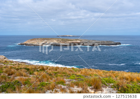 Casuarina Islet seen from Cape Du Couedic, Flinders Chase, Kangaroo Island, Australia 127515638