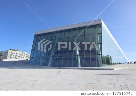 Oslo Opera House rooftop, Norway Oslo Opera House rooftop, Norway 127515743