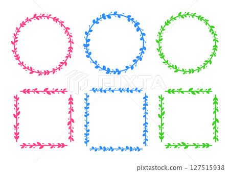 簡單的植物框架 127515938