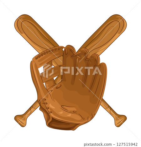 Illustration of Baseball gloves 127515942