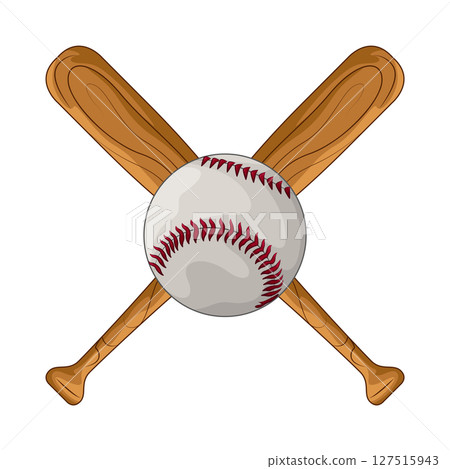 Illustration of Baseball  127515943