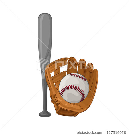 Illustration of Baseball Illustration of Baseball 127516058