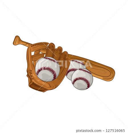 Illustration of Baseball Illustration of Baseball 127516065