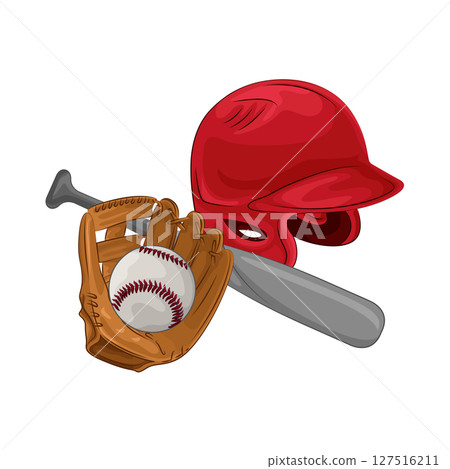 Illustration of Baseball Illustration of Baseball 127516211