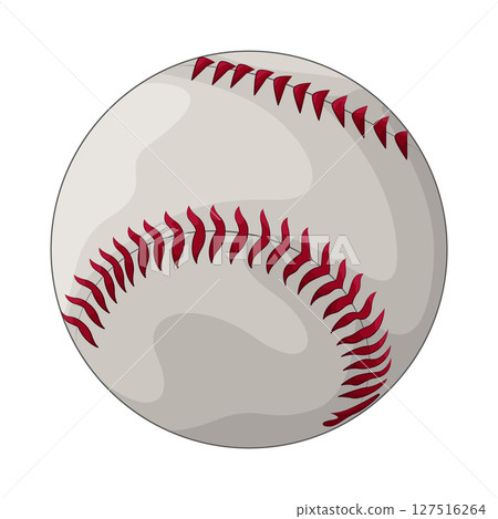 Illustration of Baseball ball Illustration of Baseball ball 127516264