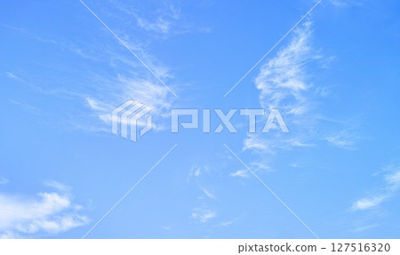 藍色的天空和雲圖像 127516320