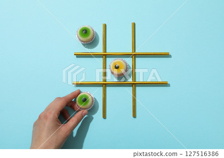 Jelly candy, concept of tasty and sweet food 127516386