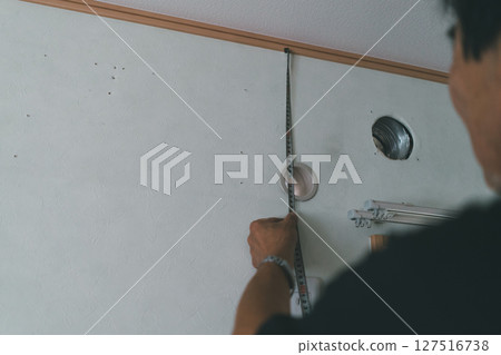 Air conditioner replacement work 127516738