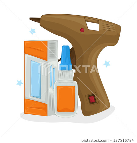 Illustration of Glue  127516784