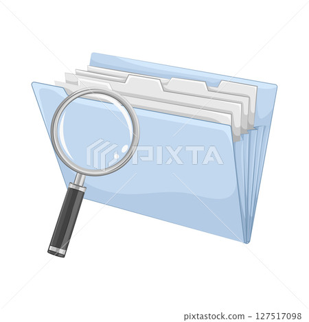 Illustration of Search Folder 127517098