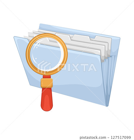 Illustration of Search Folder 127517099