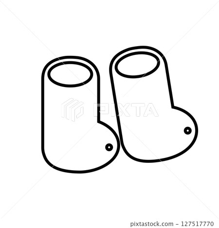 靴子的簡單插圖 127517770
