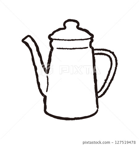 Teapot illustration 127519478