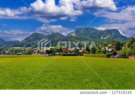 Altaussee village, Styria, Austria Altaussee village, Styria, Austria 127520140