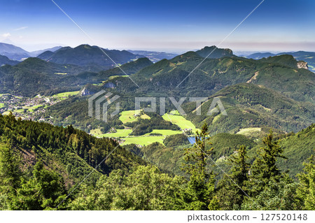 View from Schafberg mountain, Austria 127520148