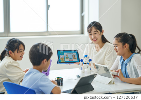 Robot-based lessons 127520637