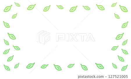 Watercolor leaf pattern (green) Watercolor leaf pattern (green) 127521005