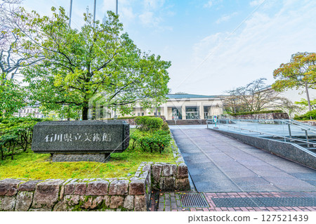Ishikawa Prefectural Museum of Art in fine weather, Kanazawa City, Ishikawa Prefecture Ishikawa Prefectural Museum of Art in fine weather, Kanazawa City, Ishikawa Prefecture 127521439