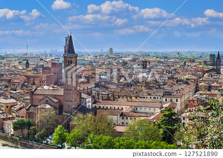 Aerial view of Verona, Italy Aerial view of Verona, Italy 127521890