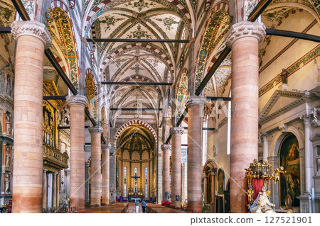 Basilica of Santa Anastasia, Verona, Italy 127521901