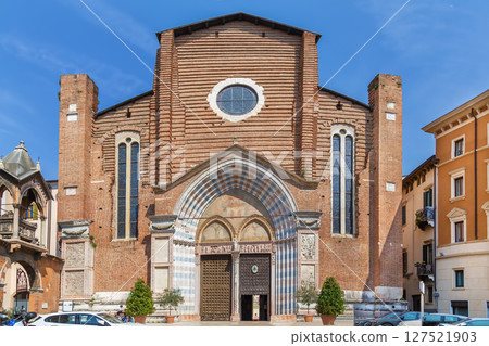 Basilica of Santa Anastasia, Verona, Italy 127521903