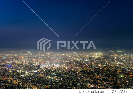 北海道札幌藻岩山的夜景 127522131