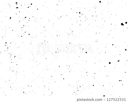 Vector abstract black ink splatter texture on white background. Random paint drops, splashes and stains in grunge style. Perfect for backgrounds, overlays, packaging design Vector abstract black ink splatter texture on white background. Random paint drops, splashes and stains in grunge style. Perfect for backgrounds, overlays, packaging design 127522531