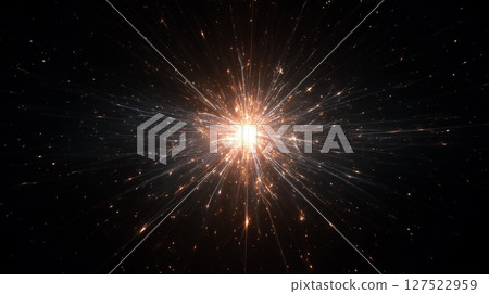 Flash image, black background 127522959