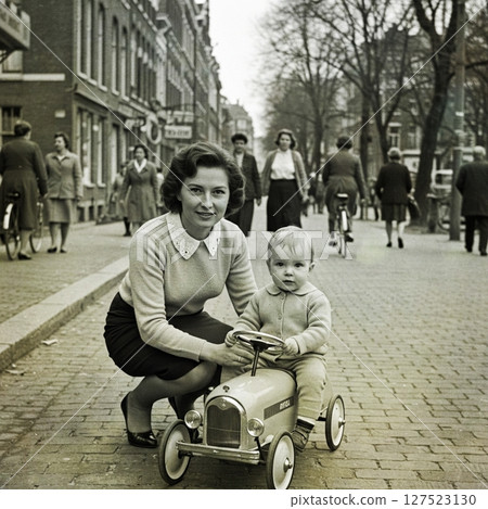 [AI-generated] Mother and child 127523130