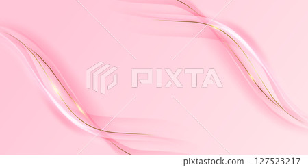 Abstract background design, modern pink and gold geometric element design. Abstract background design, modern pink and gold geometric element design. 127523217