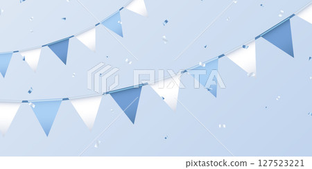 Colorful party background for celebration vector illustration 127523221