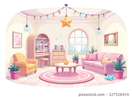 Dream Living Room 127526414