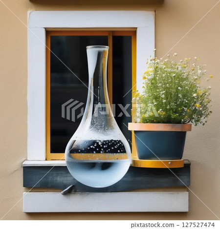 plant in pot 127527474