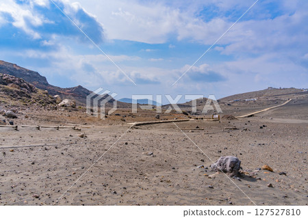 （熊本縣）阿蘇火山沙漠、沙千里海灘 127527810