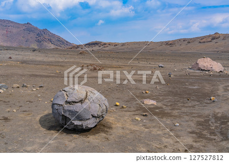 (Kumamoto Prefecture) Aso Volcanic Desert, Sand Senri Beach 127527812