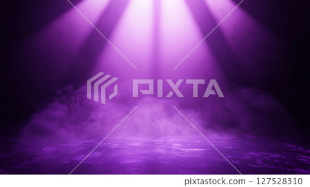 Purple spotlight 127528310