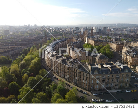 Glasgow is Scotland largest city in the UK, featuring historic, artistic charm with beautiful Victorian architecture and the Clyde River. Glasgow is Scotland largest city in the UK, featuring historic, artistic charm with beautiful Victorian architecture and the Clyde River. 127528451