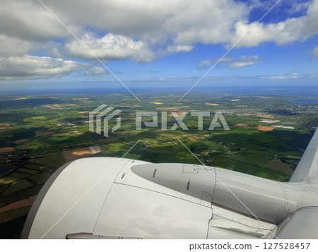 Glasgow is Scotland largest city in the UK, featuring historic, artistic charm with beautiful Victorian architecture and the Clyde River. 127528457