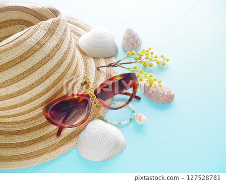 Summer Summer image Summer image Seashell Seaside Sunglasses 127528781