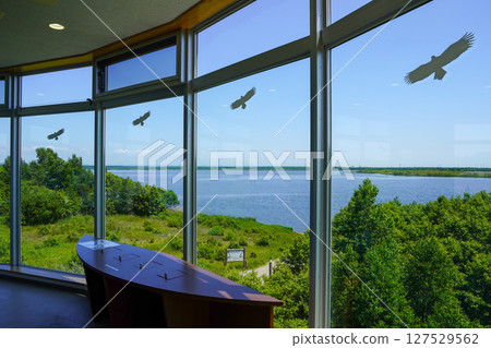 Lake Utonai as seen from the observation deck at Roadside Station Lake Utonai Lake Utonai as seen from the observation deck at Roadside Station Lake Utonai 127529562