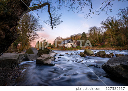 Wipperkotten close to Solingen, Bergisches Land, Germany 127529637
