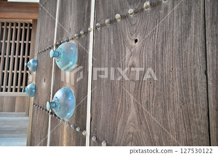 Saga Castle Park, where bullet scars from the Saga Rebellion remain 127530122