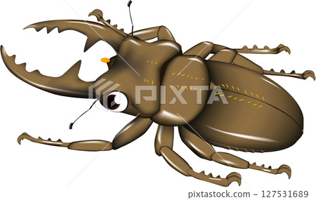 Miyama鍬形蟲插圖變形人物 Miyama鍬形蟲插圖變形人物 127531689