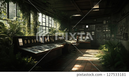Overgrown Control Panel 127533181