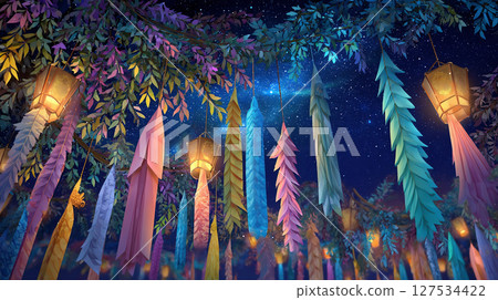 Starry Tanabata Night 127534422