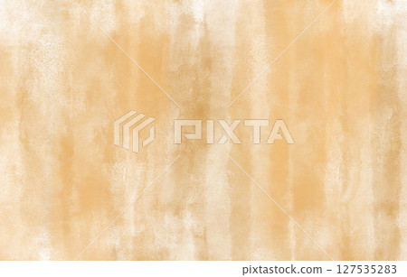 Pale brown hand drawn watercolor paint background 127535283