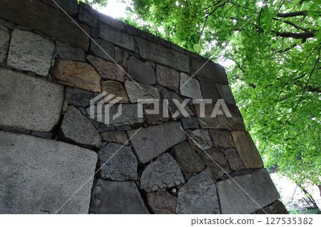 Ishigaki of Nagoya Castle Outer Moat 127535382