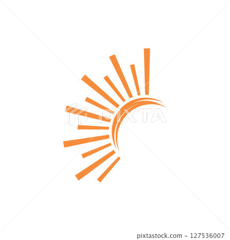 sun logo icon 127536007